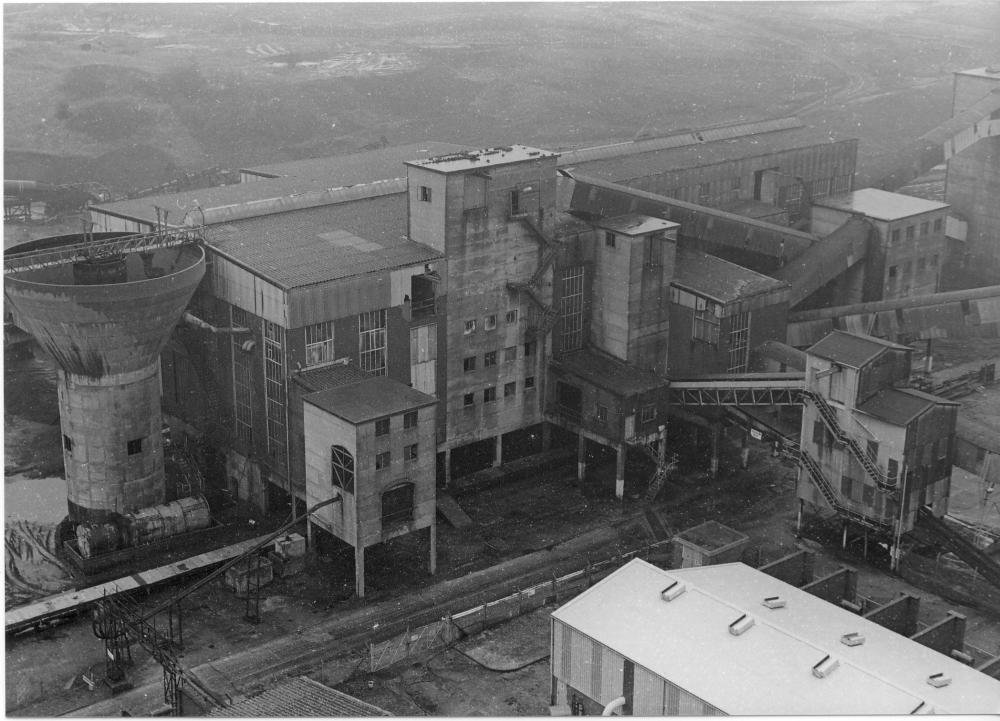 View Shows The Coal Wash Plant Which Was Built By Carlisle Based Company Simmonacco.The Shot Was Taken From The Top Of No2 Skip Winding Tower